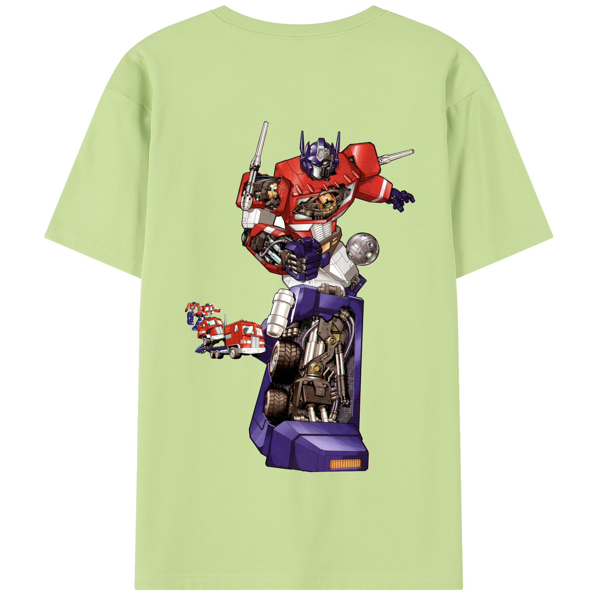 （画像用）  綿100％半袖Tシャツ（背面プリント）